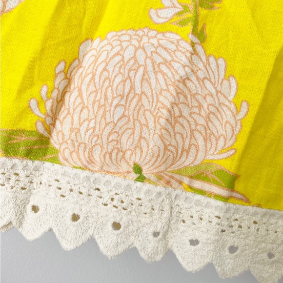 Farm Rio Garden Linen Blend Wrap Skirt, Size L - Picture 12 of 14